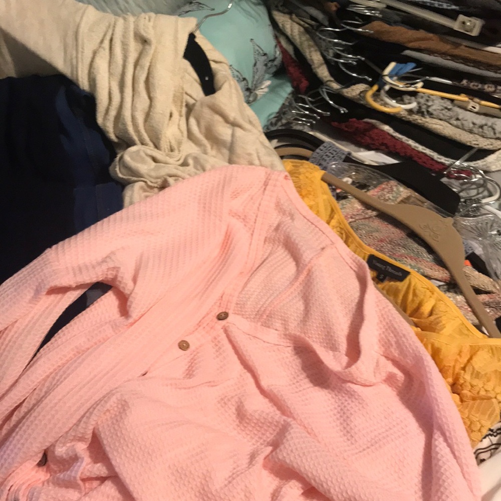 Large lot of clothes and shoes
